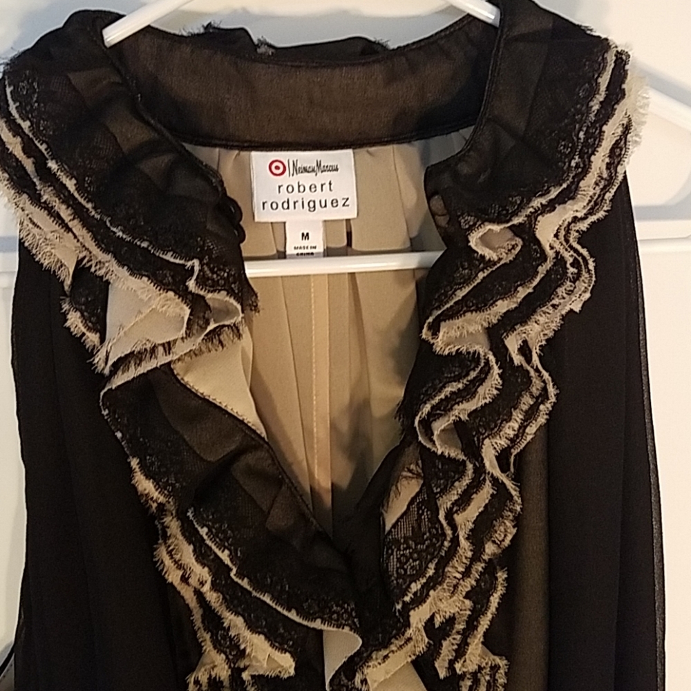 Robert Rodriguez for Neiman Marcus ruffle blouse